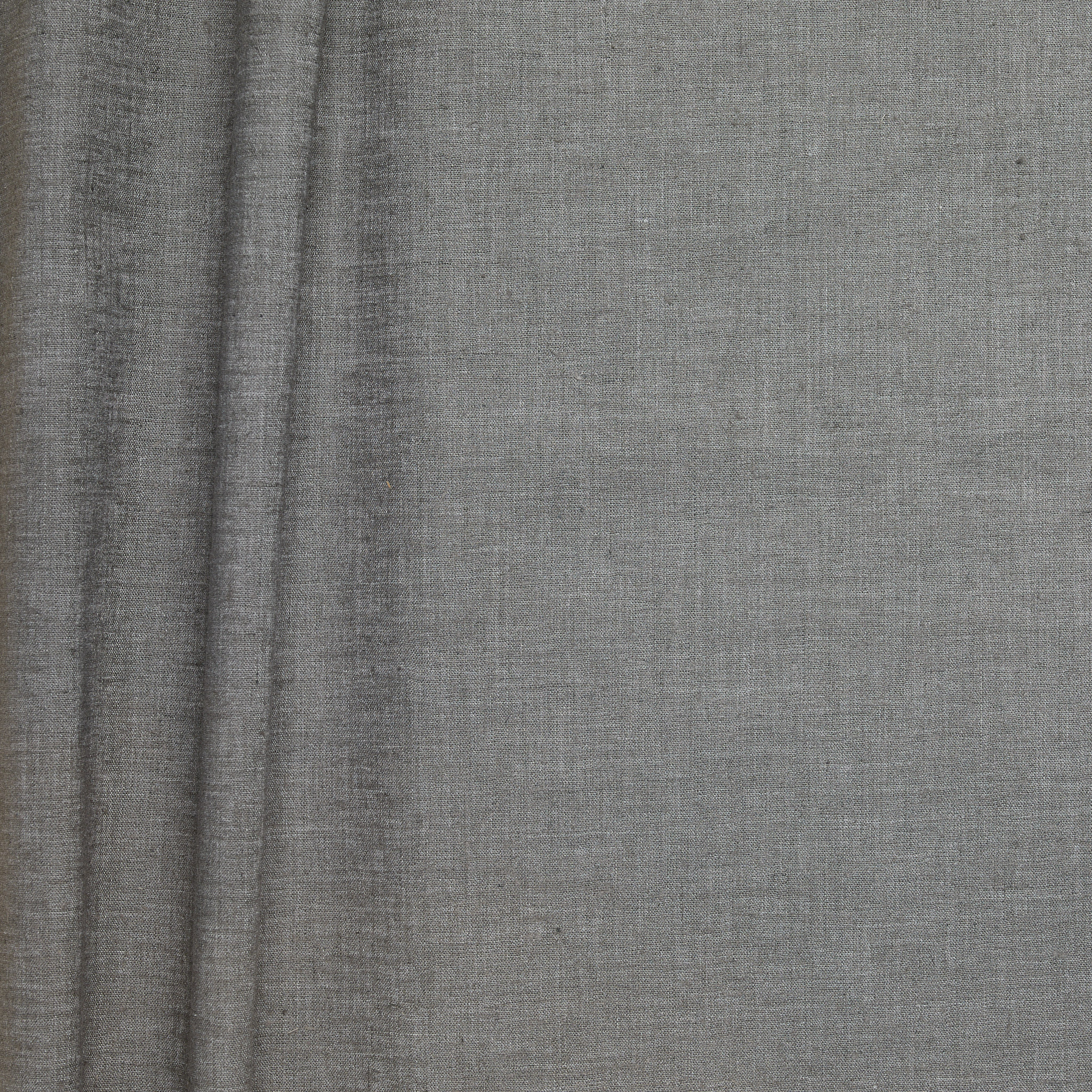 Hemp Blend Plain Weave - Grey