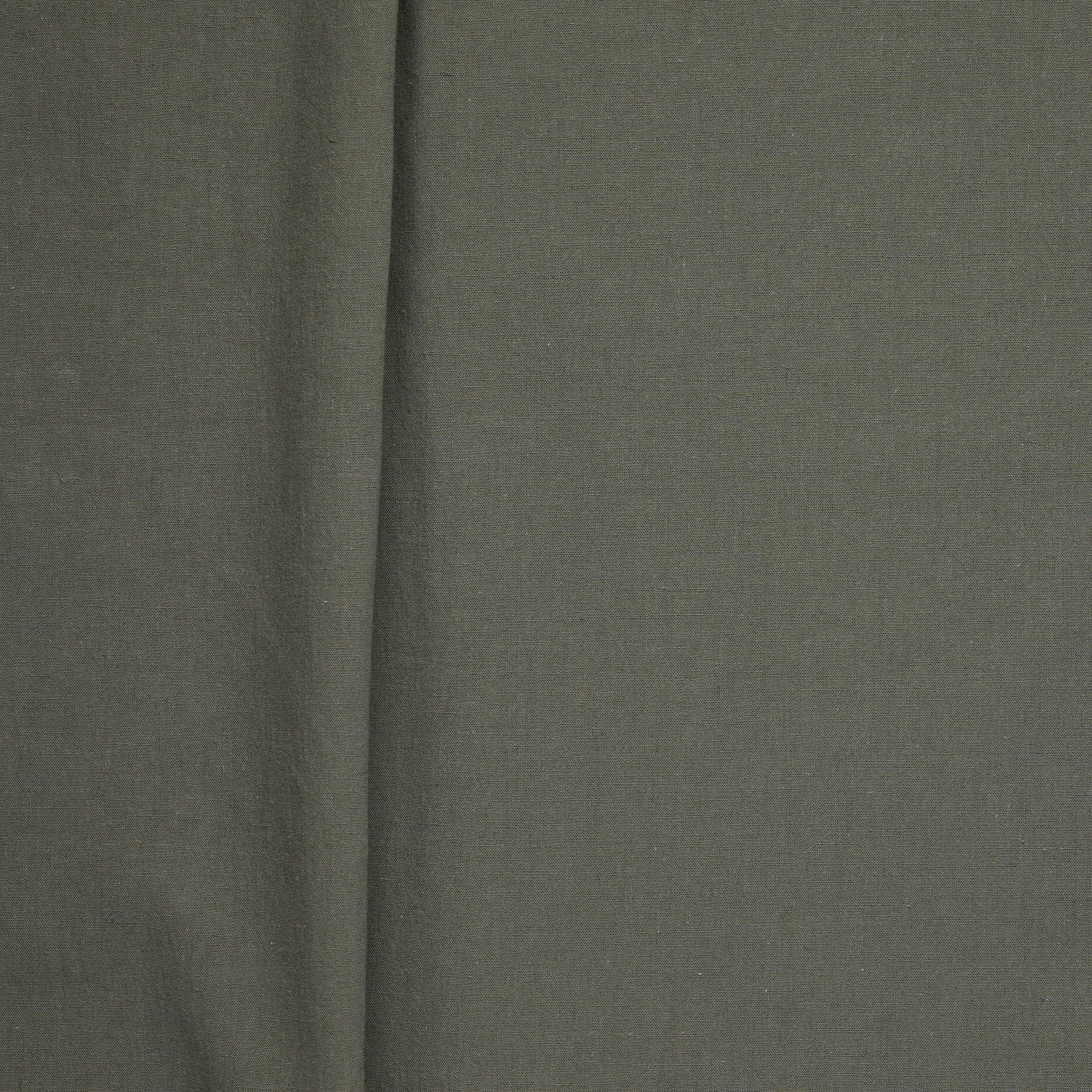 Cotton/Hemp Dyed Broadcloth - Dark Green