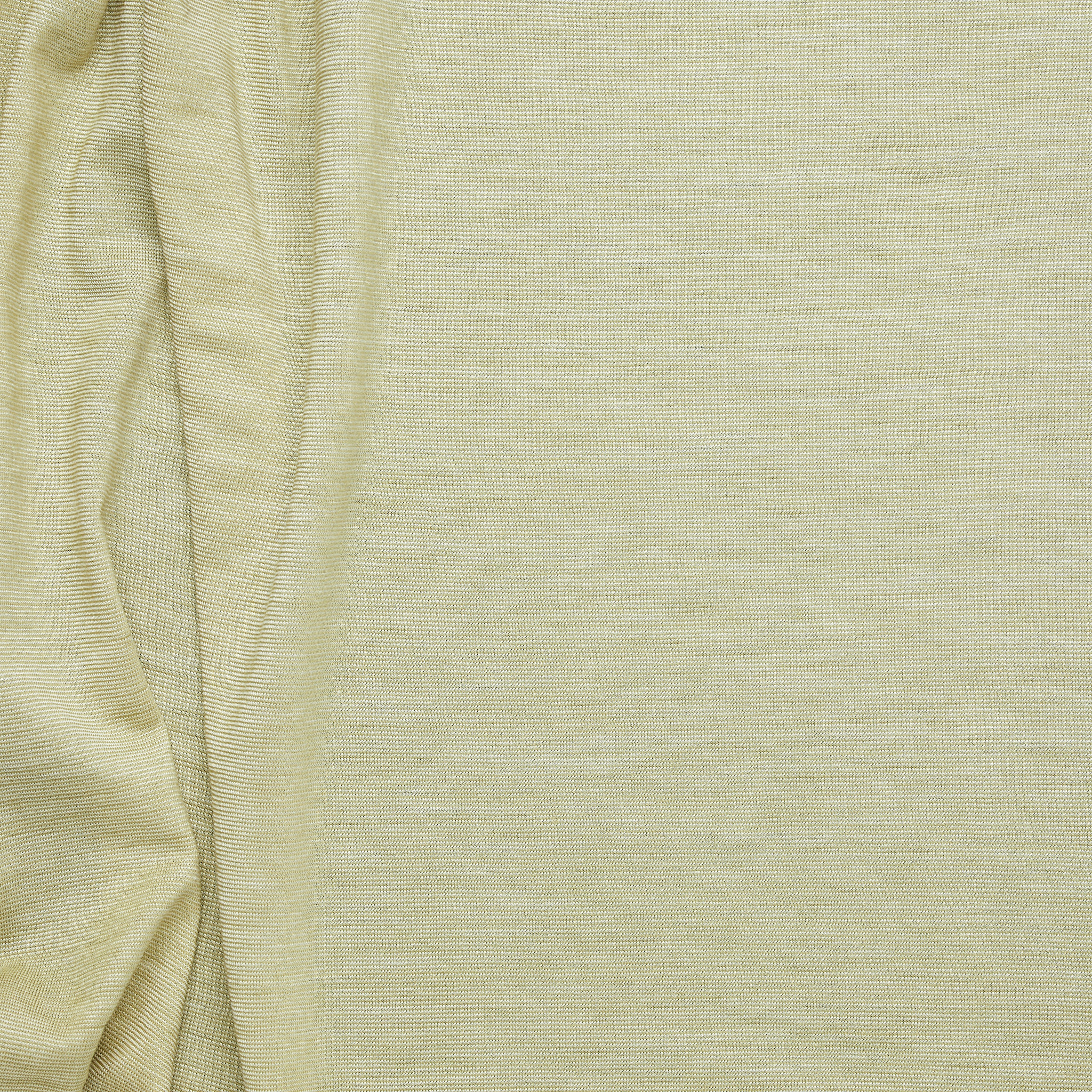 Fine Wool/Mercerised Cotton Jersey - Chartreuse Green
