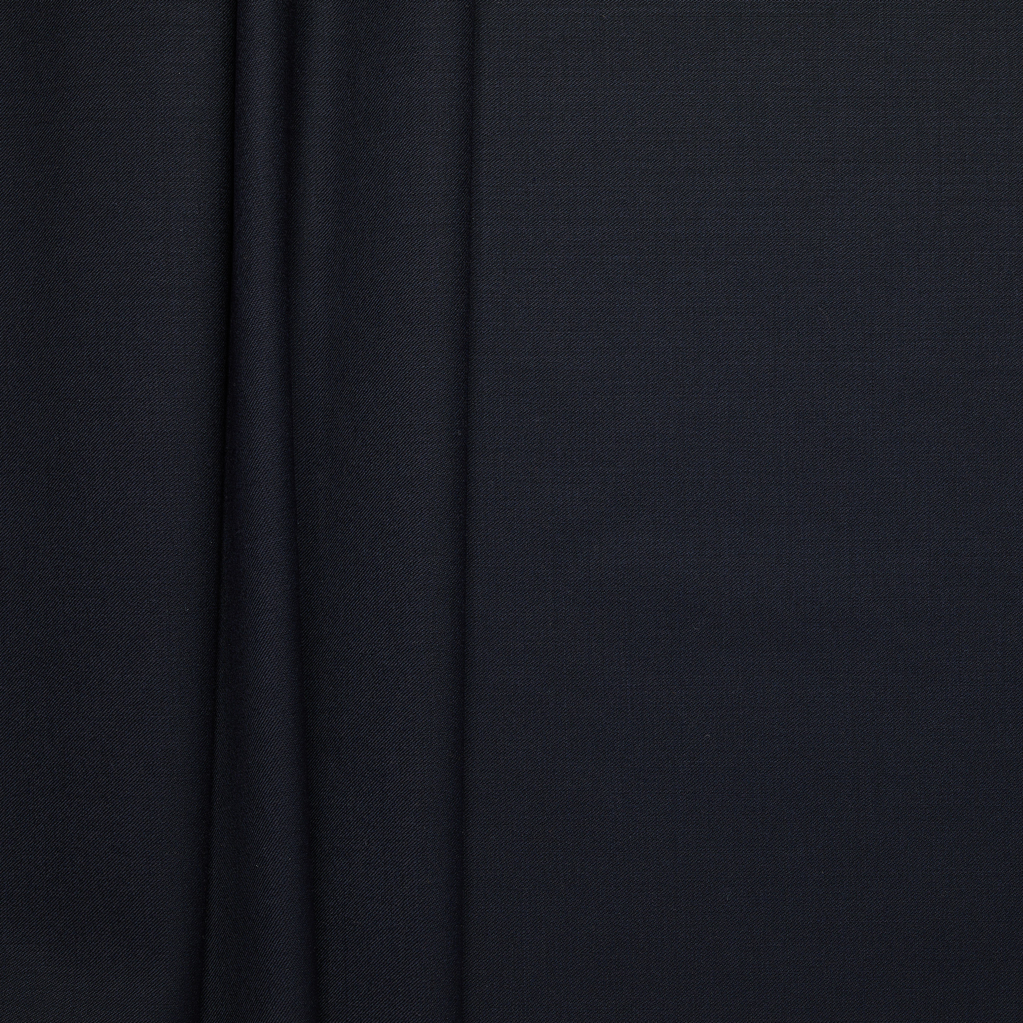 100% Australian Wool Suiting Fabric - Midnight