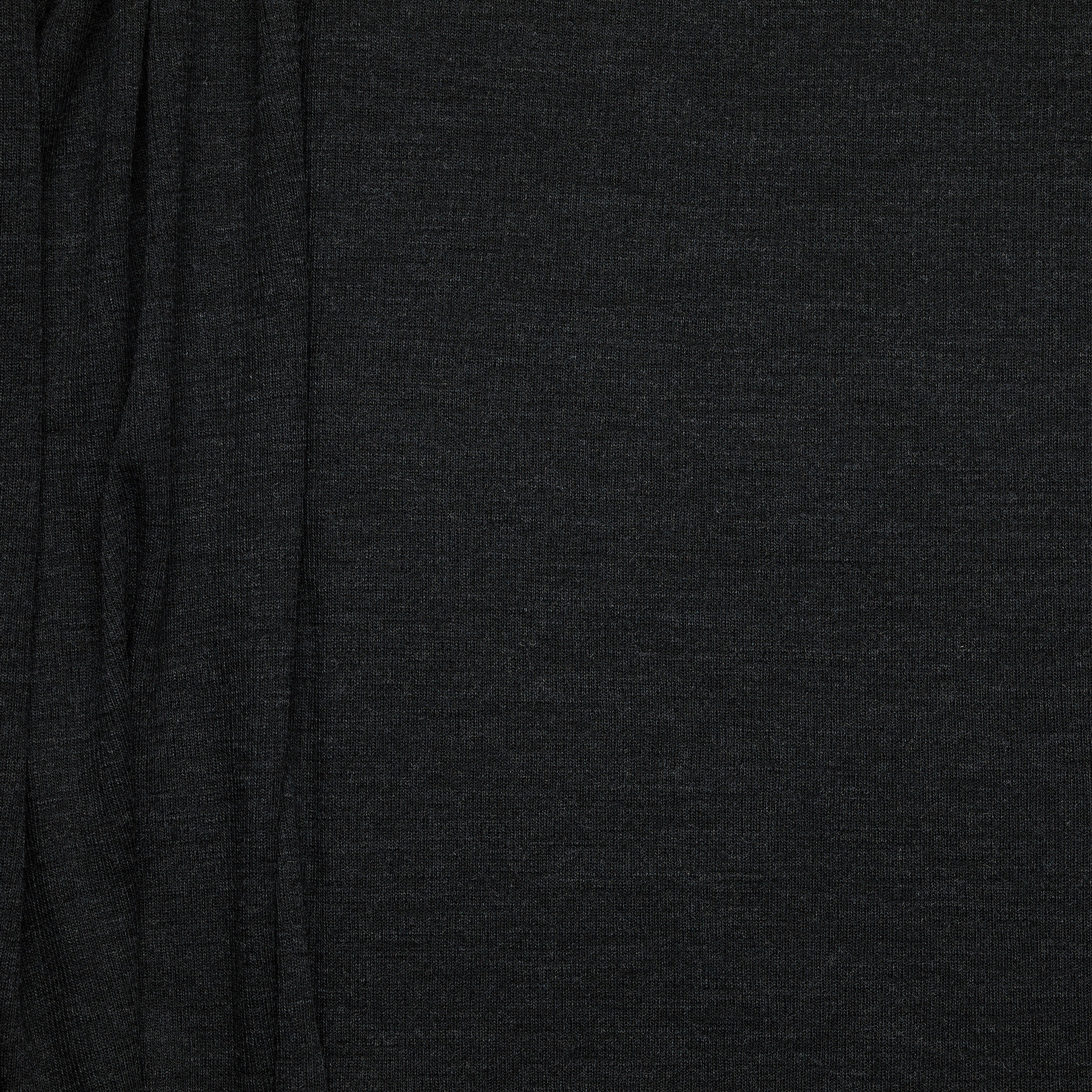 Celeste Wool 2x2 Rib Piece Dye - Charcoal
