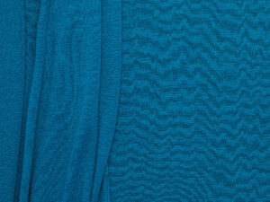 Faye Dyed 1x1 Wool Rib 18.5U Wool - Cerulien