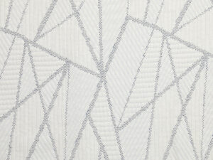 'Fed Square' Quilted Knit - Natural/ Navy