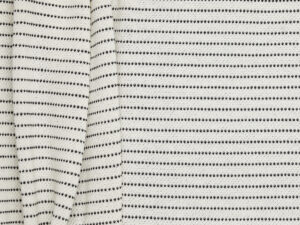 Pique Purl Stripe 5+1 - Black