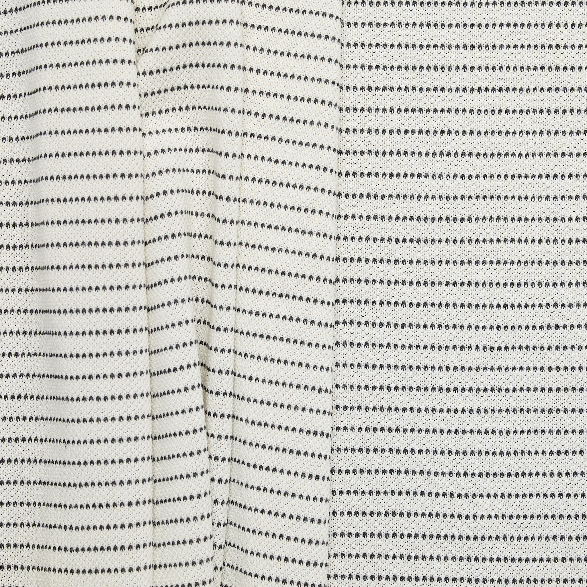 Pique Purl Stripe 5+1 - Charcoal