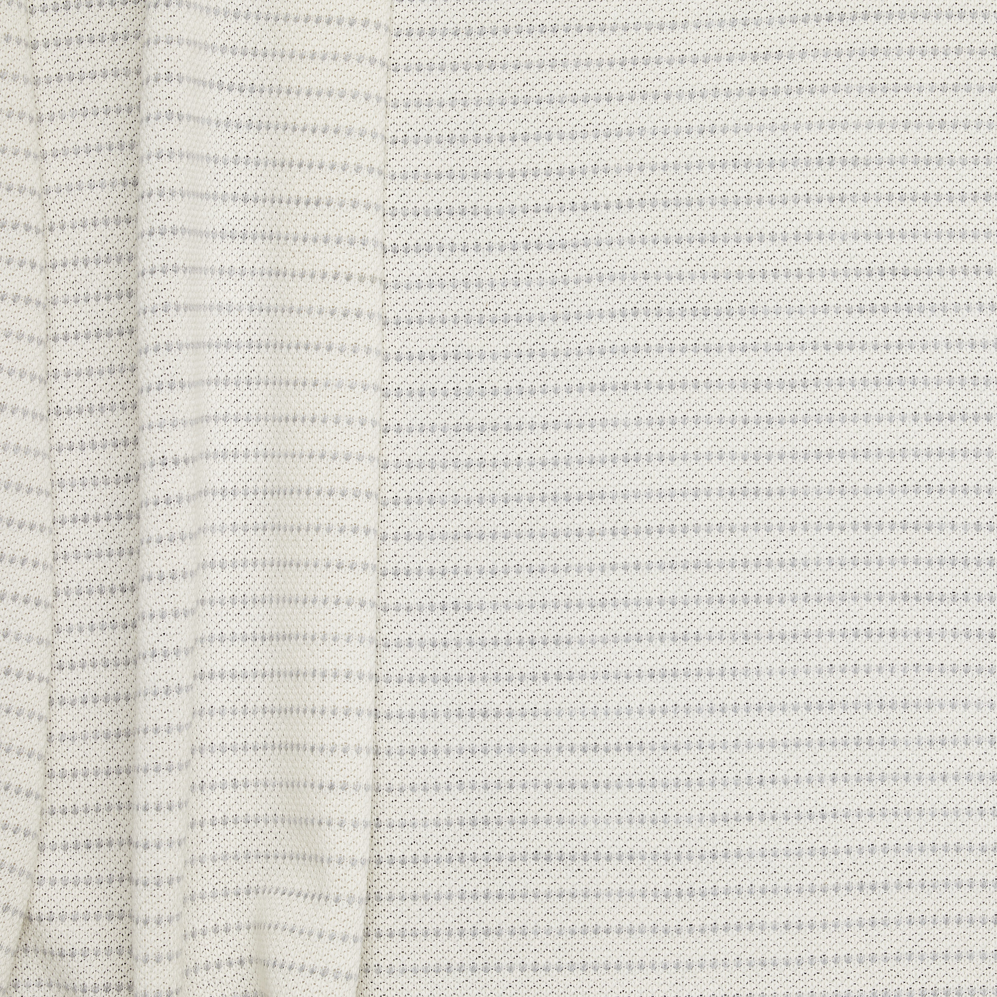 Pique Purl Stripe 5+1 - Grey