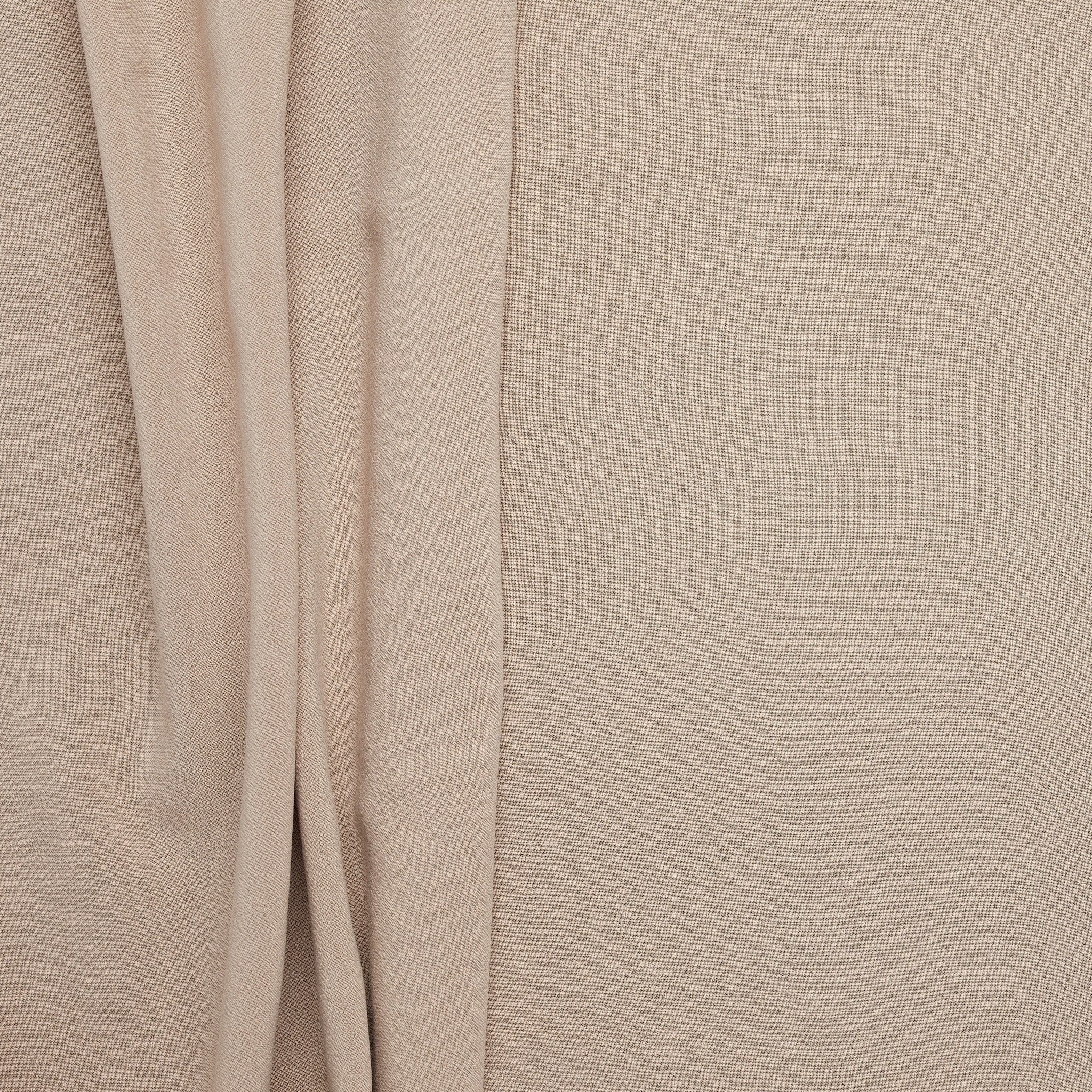 Textured lightweight Viscose/ Linen - Tan - CLEARANCE was $7