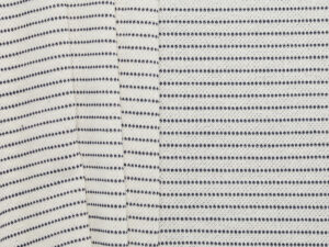 Pique Purl Stripe 5+1 - Navy