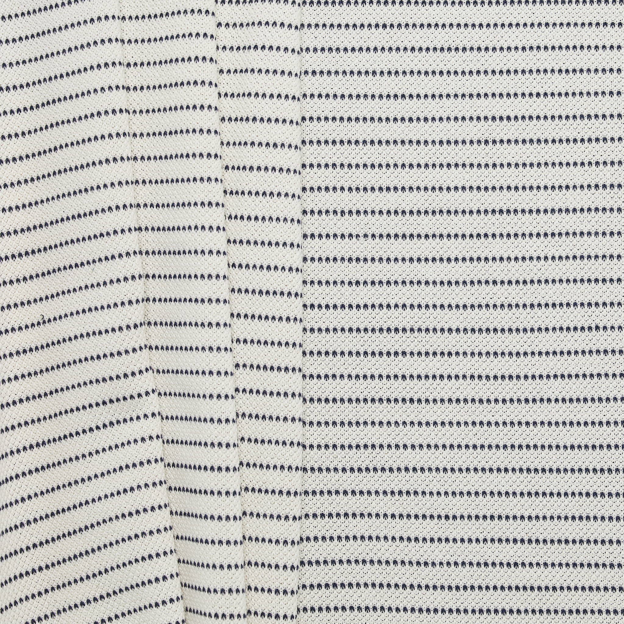 Pique Purl Stripe 5+1 - Navy