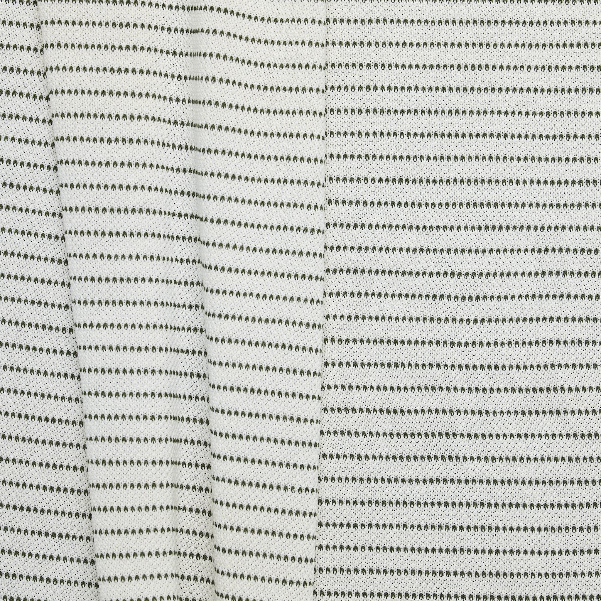 Pique Purl Stripe 5+1 - Olive