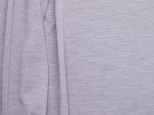 Fine Wool/Mercerised Cotton Jersey - Lavender
