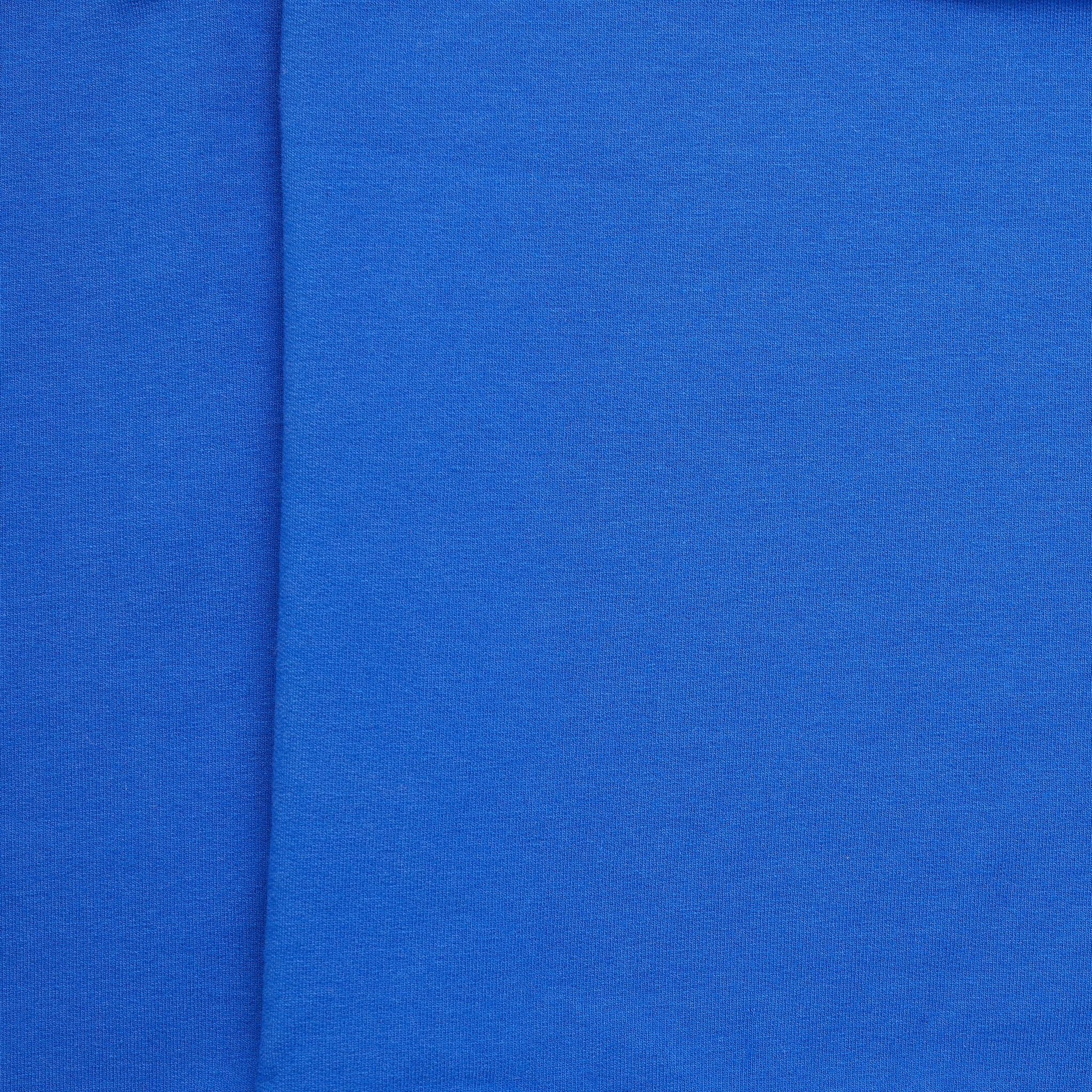 Organic Cotton/ Recycled Polyester Ponte - Electric Blue