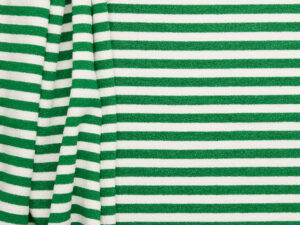 Crepe Stripe Suiting - Green