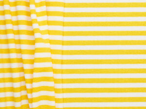 Crepe Stripe Suiting - Yellow
