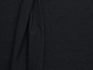 100% Organic Cotton Jersey 150gsm - Black