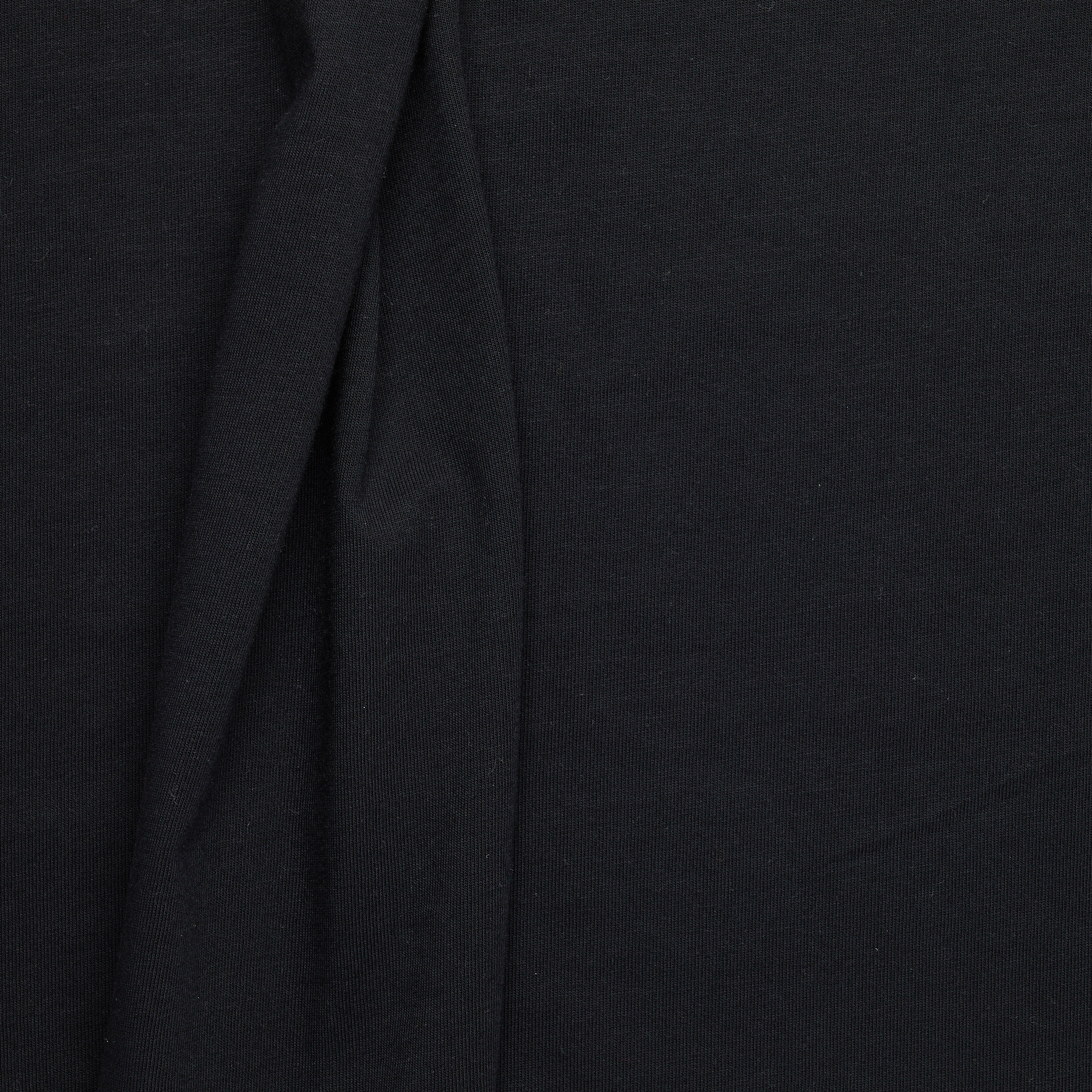 100% Organic Cotton Jersey 150gsm - Black