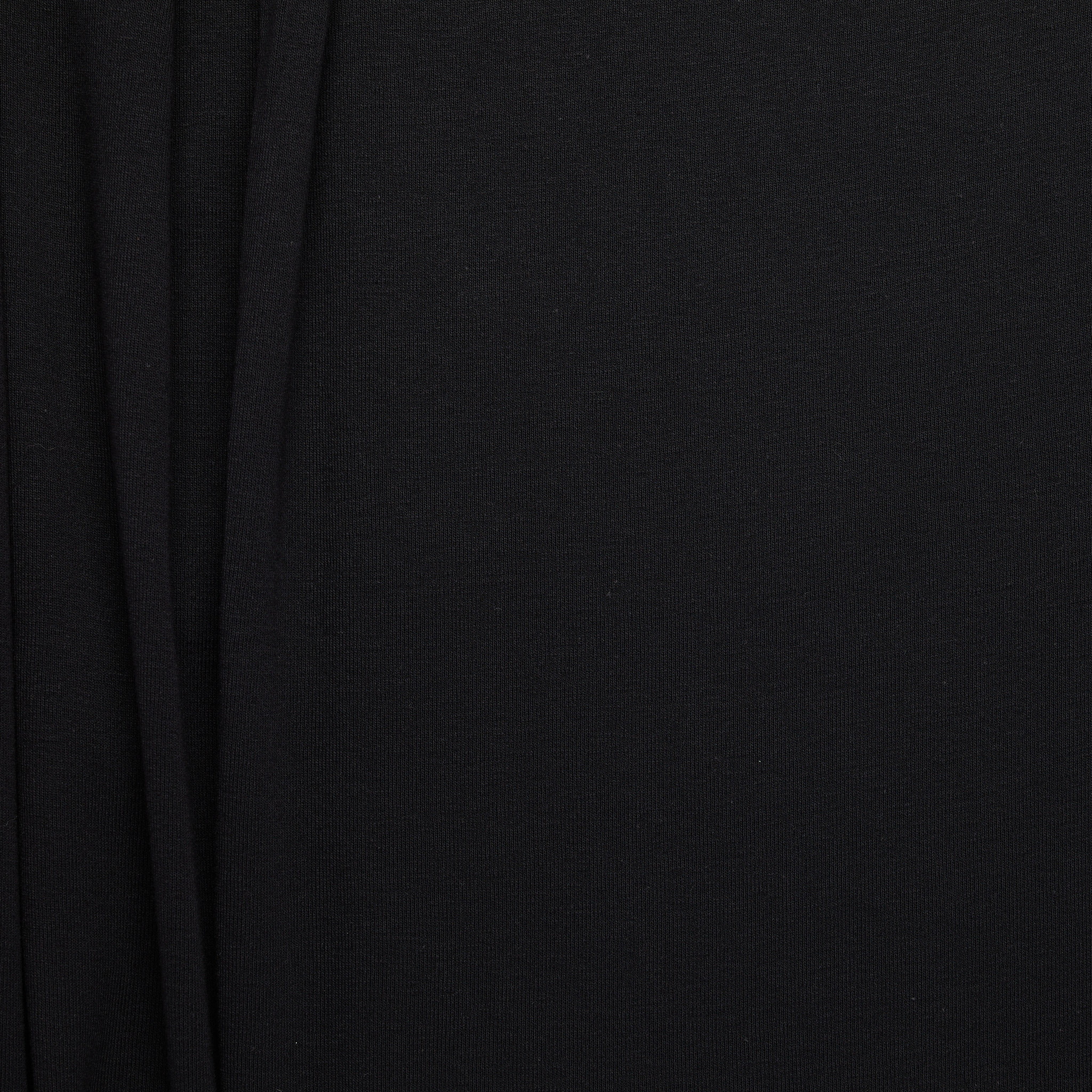 100% Australian Cotton Rib - Black