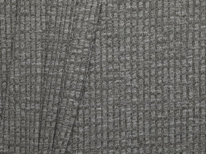 Cotton/ Viscose Broad Rib - Grey