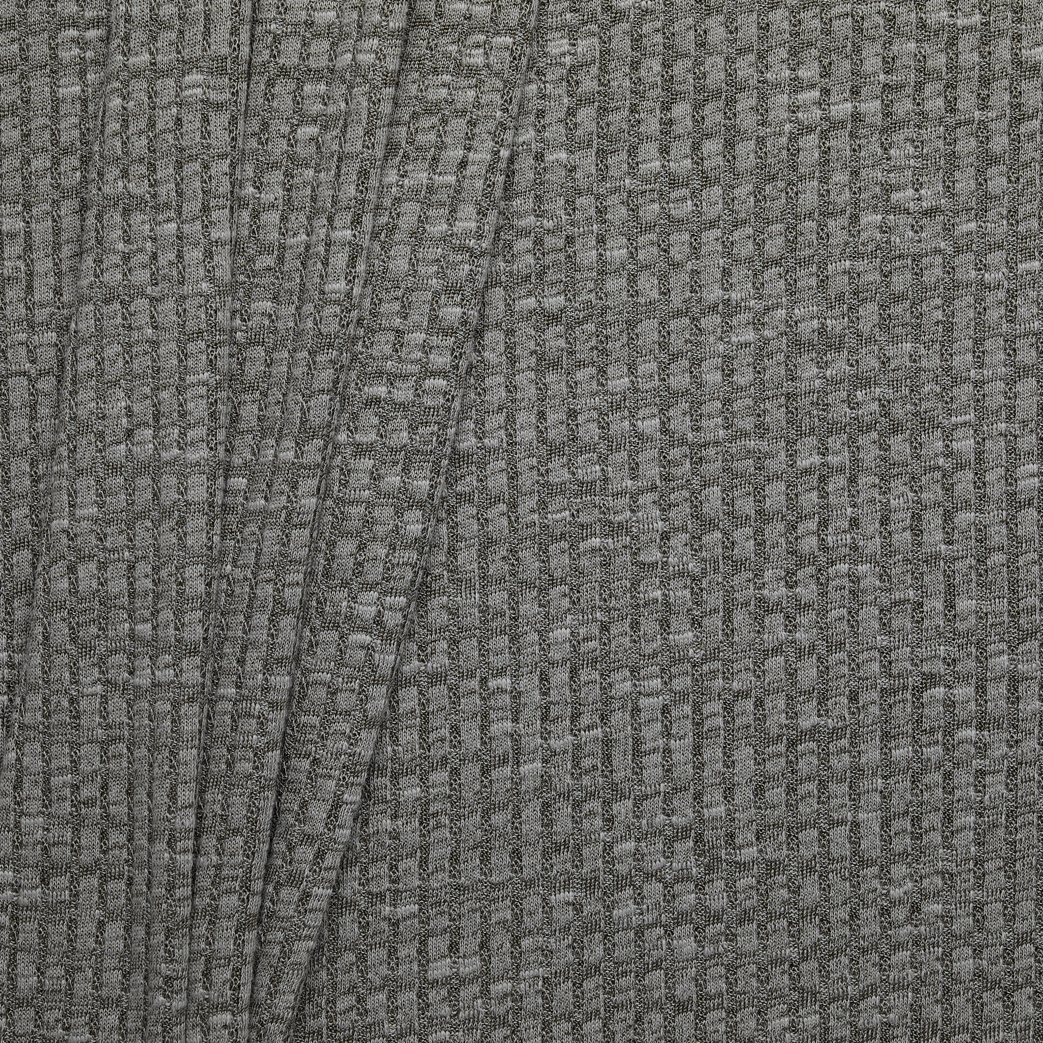 Cotton/ Viscose Broad Rib - Grey