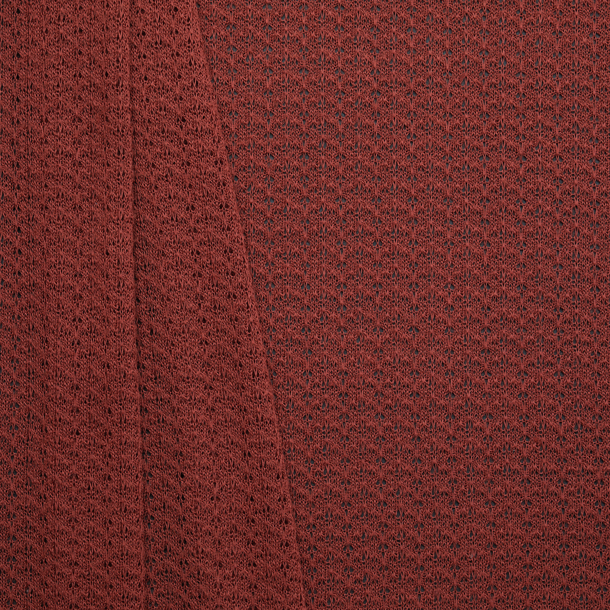 All Over Wool Poly Fan Stitch - Terracotta