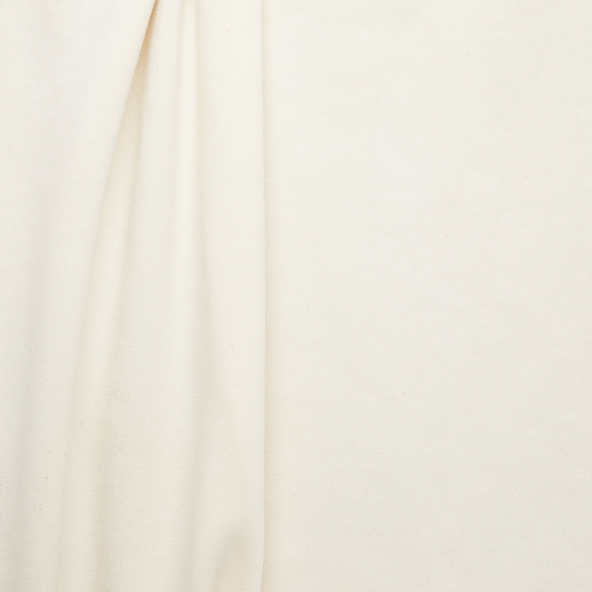 100% Organic Cotton Brushed Fleece - Undyed