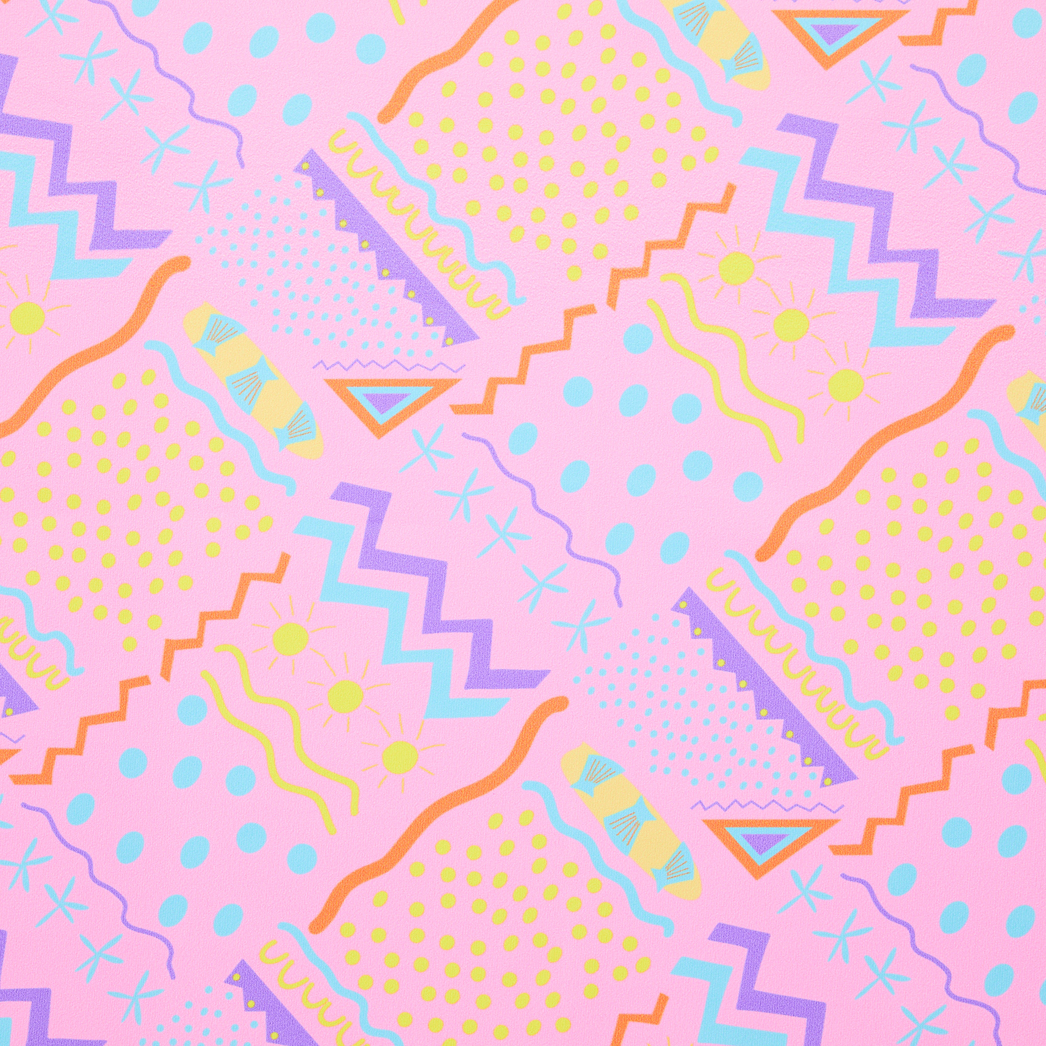 Polyester Heartbreak Print Swimwear - Pink/ Multicolour