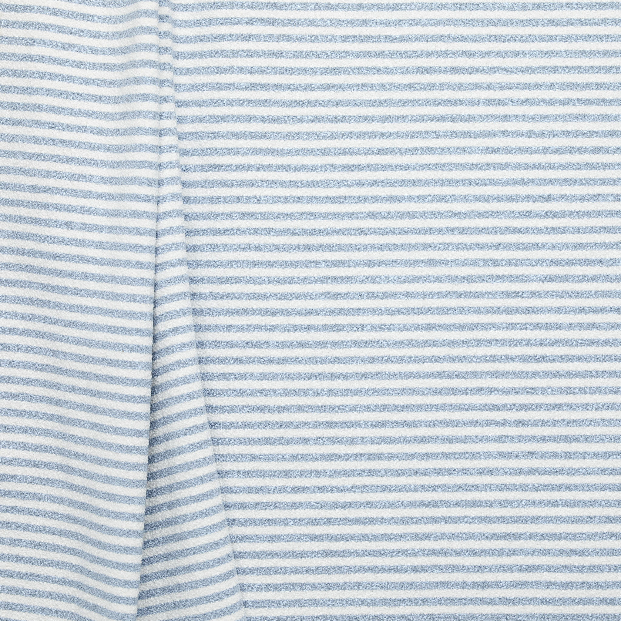 3+3mm 2 Colour Stripe Crepe - Sky