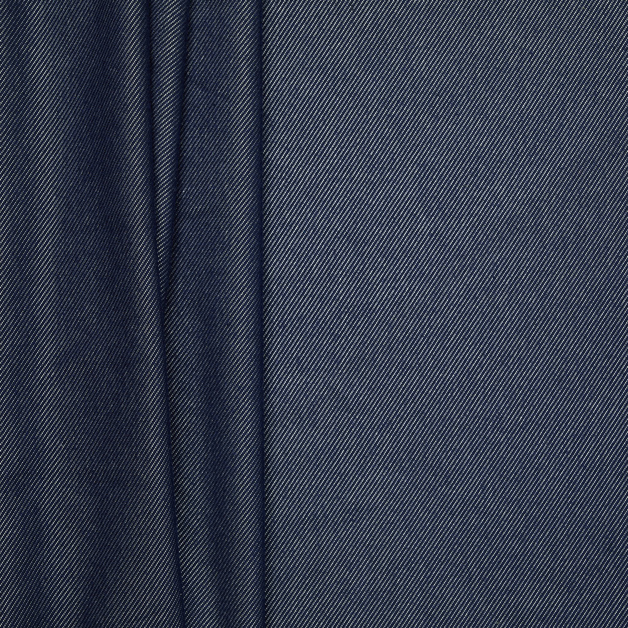 Denim Look Jersey - Indigo/ Silver