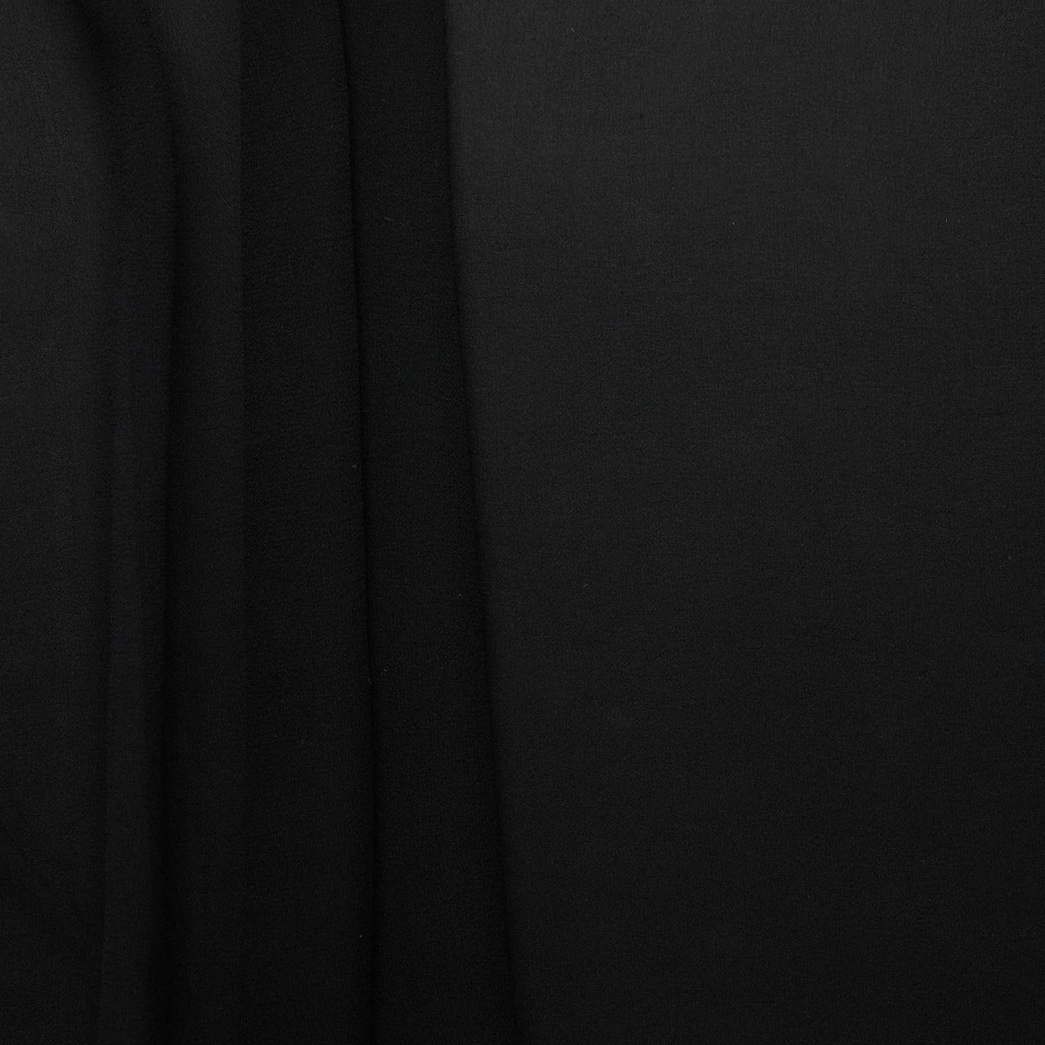Silk Georgette - Black