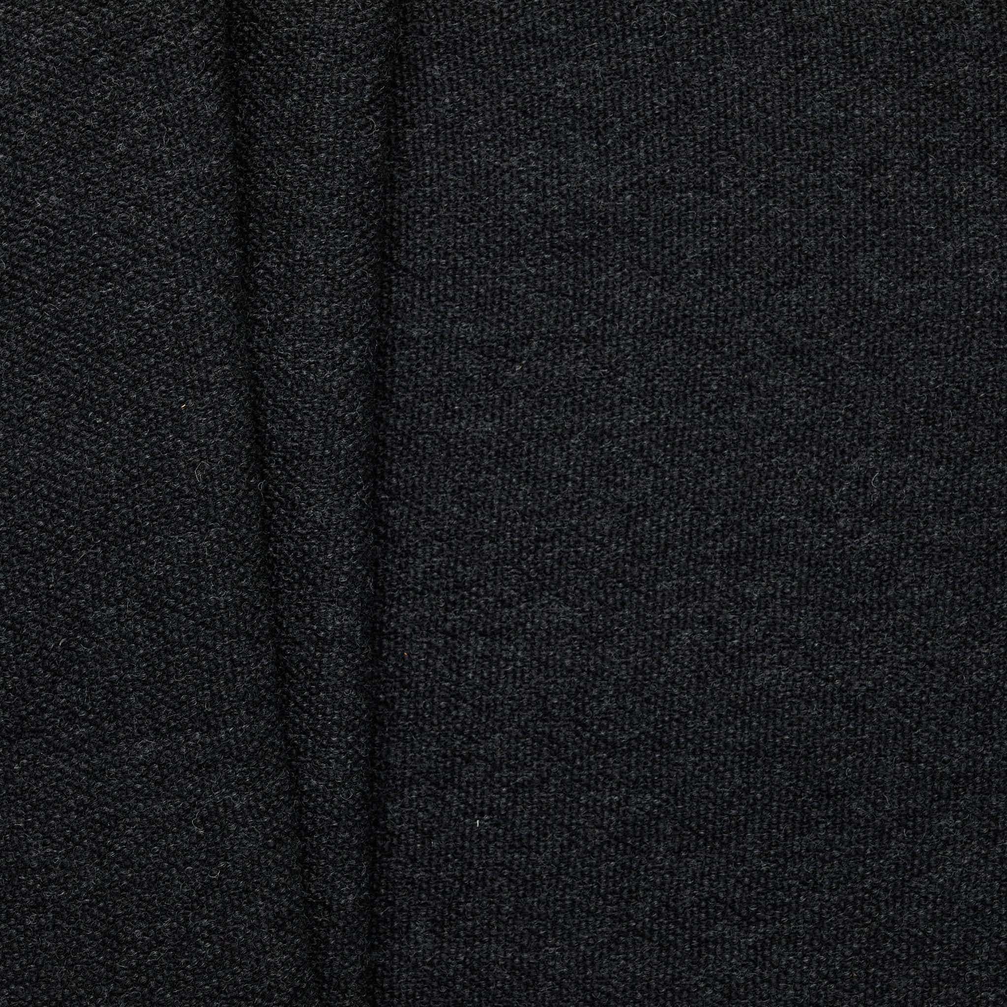 Waffle Italian Wool Woven - Liquorice
