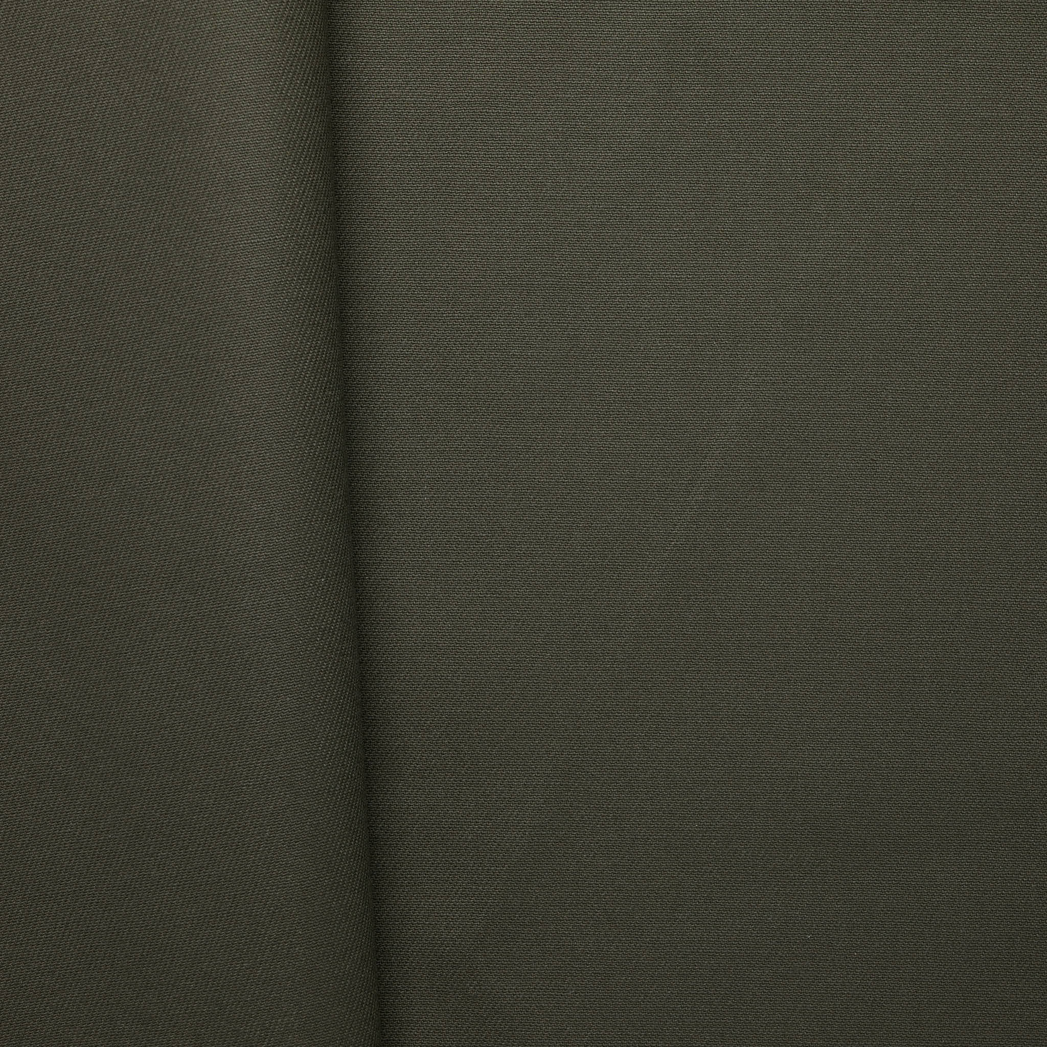 Heavyweight Cotton Drill - Army Green