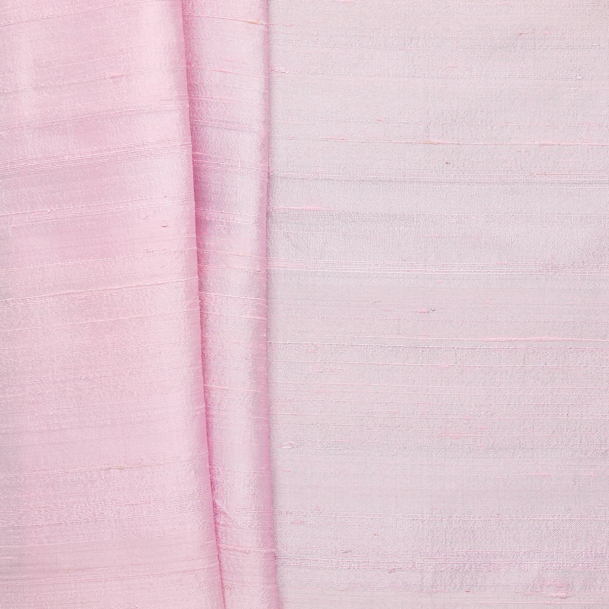100% Silk Dupion - Soft Pink