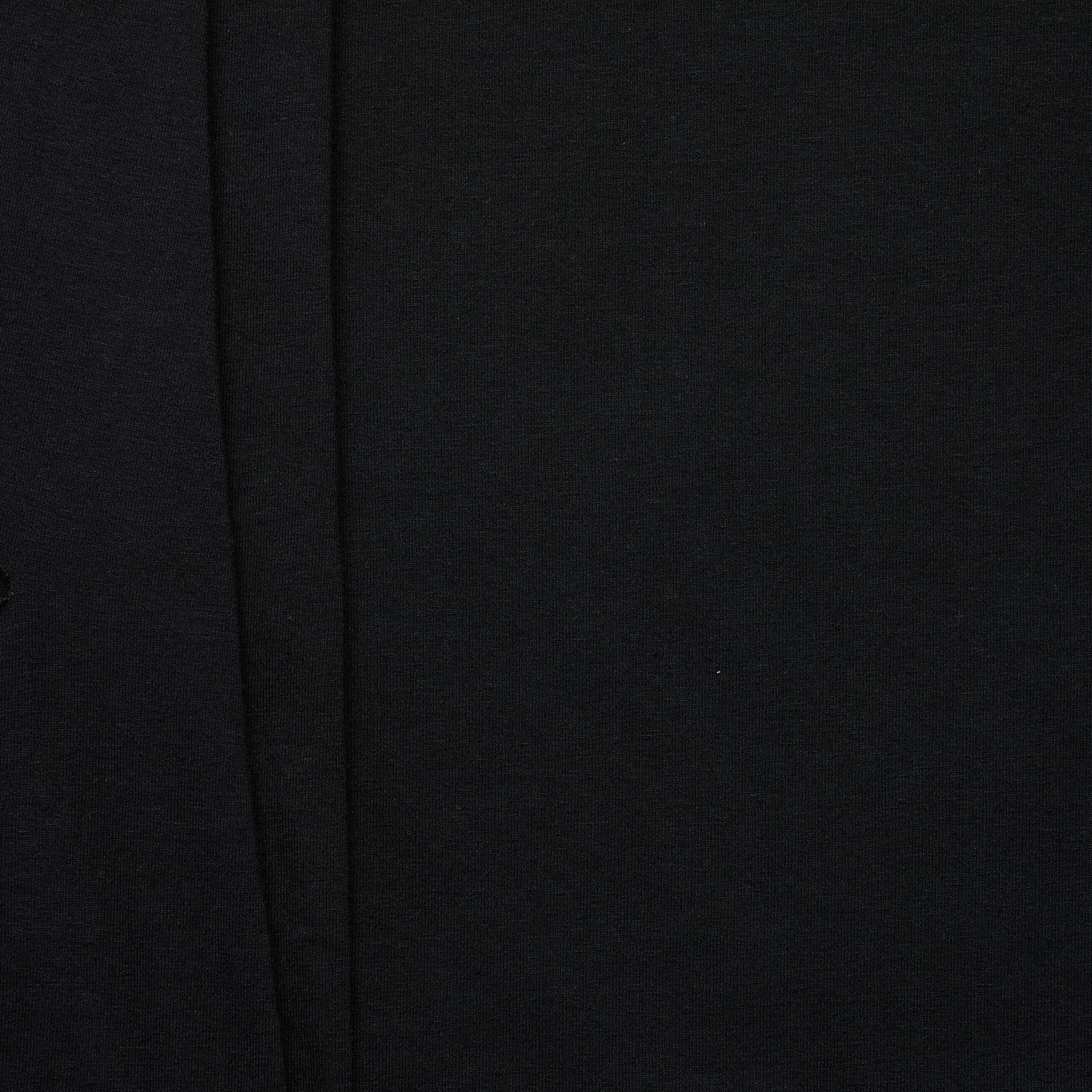 Organic Cotton & Spandex Jersey - Black