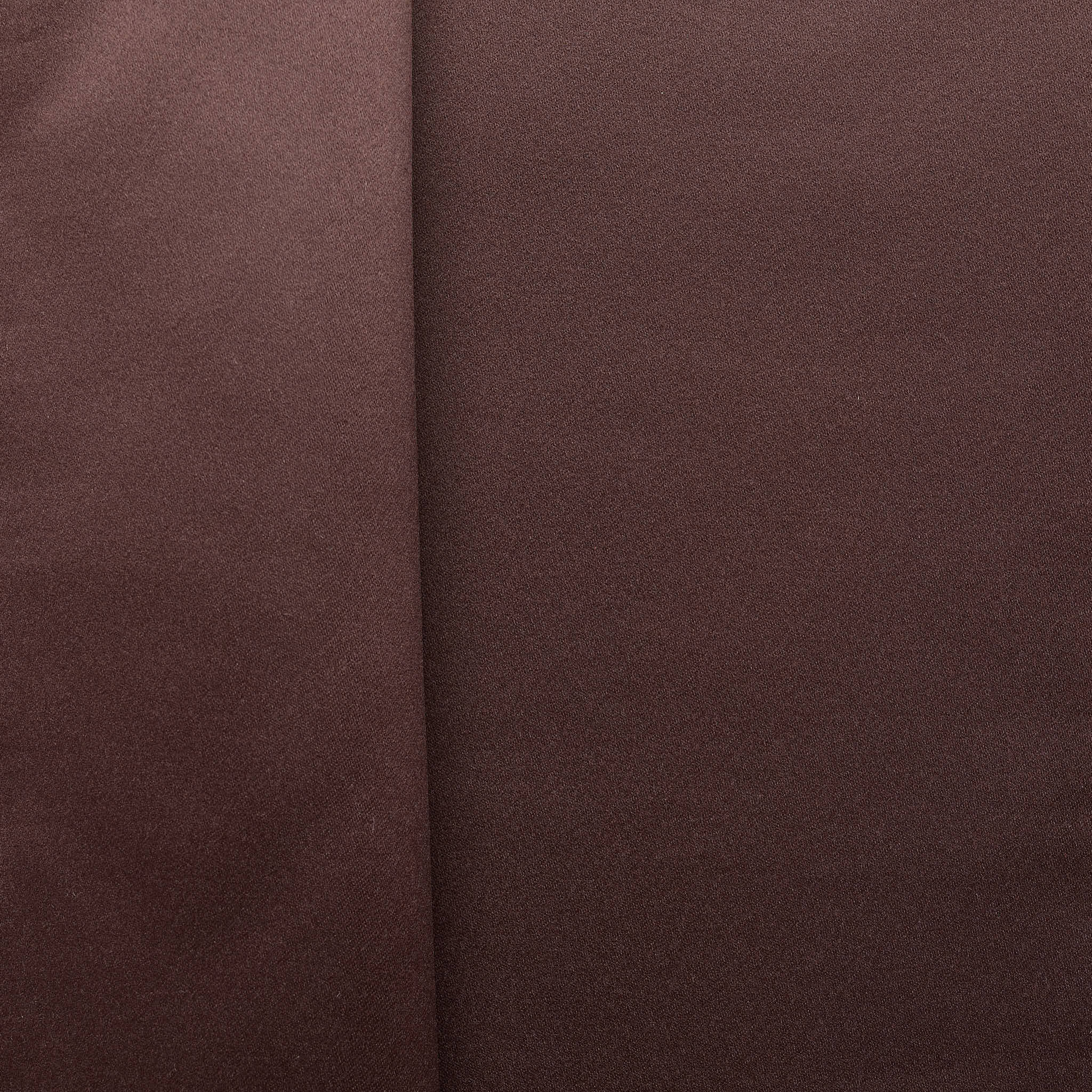 Plain Deluxe Satin - Brown