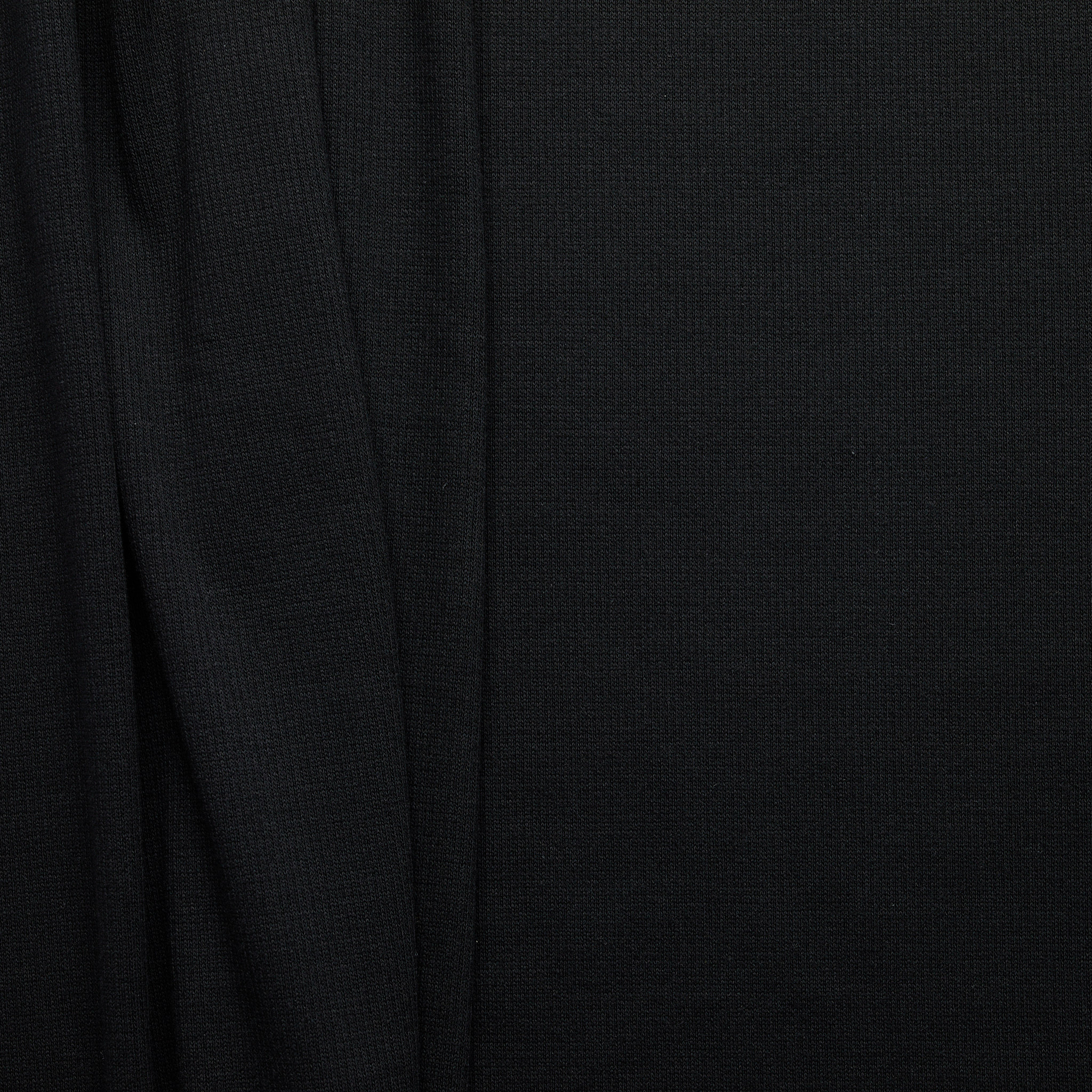 Organic Cotton Rib 2x1 - Black
