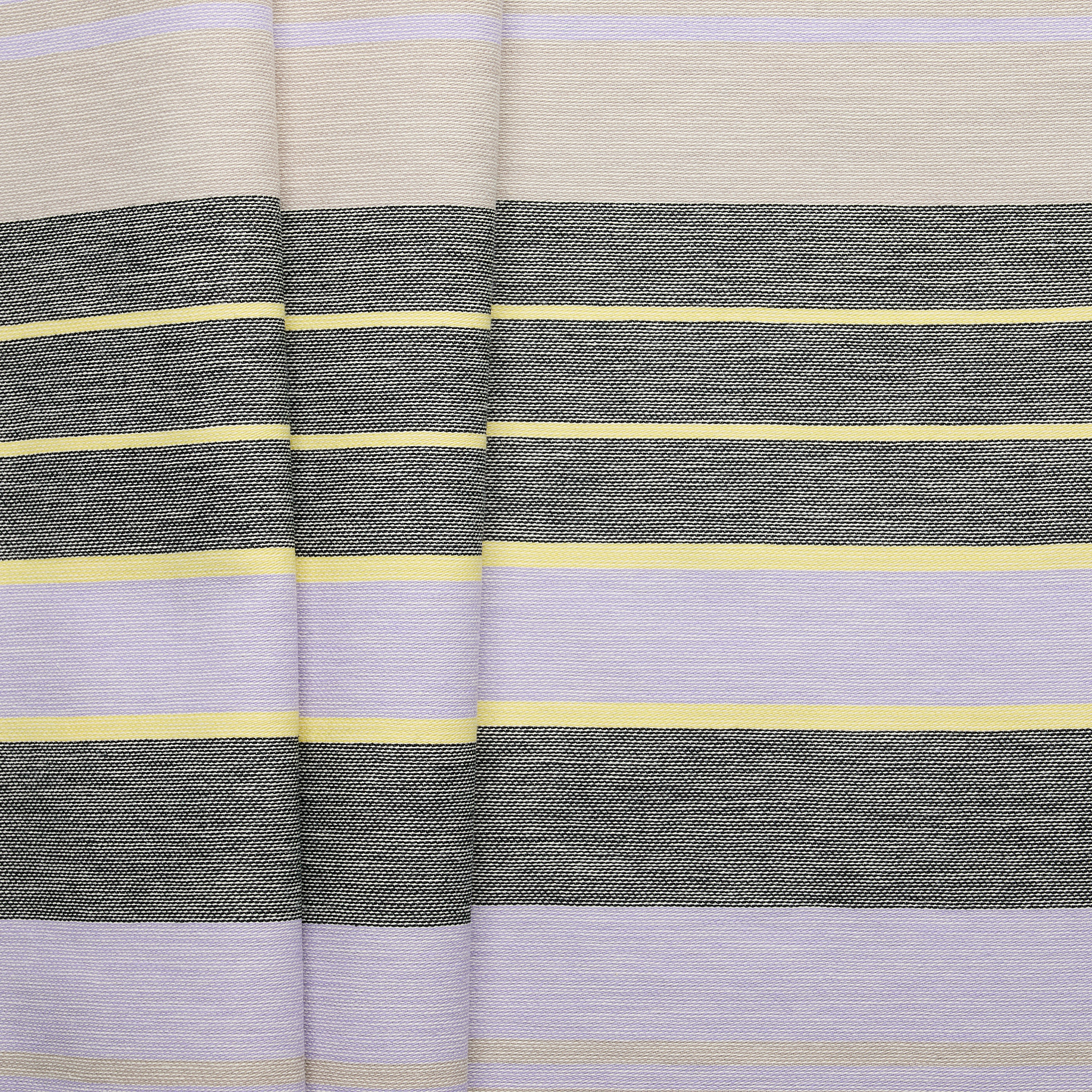 Cotton Stripe - Orchid/ Grey/ Marigold