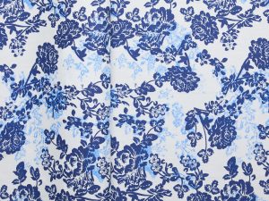 Legacy Print Interlock - Blue/White