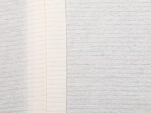 Fine Stripe Cotton Jersey - Baby Pink