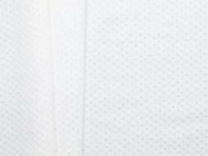 Dobby Spot Knit - White