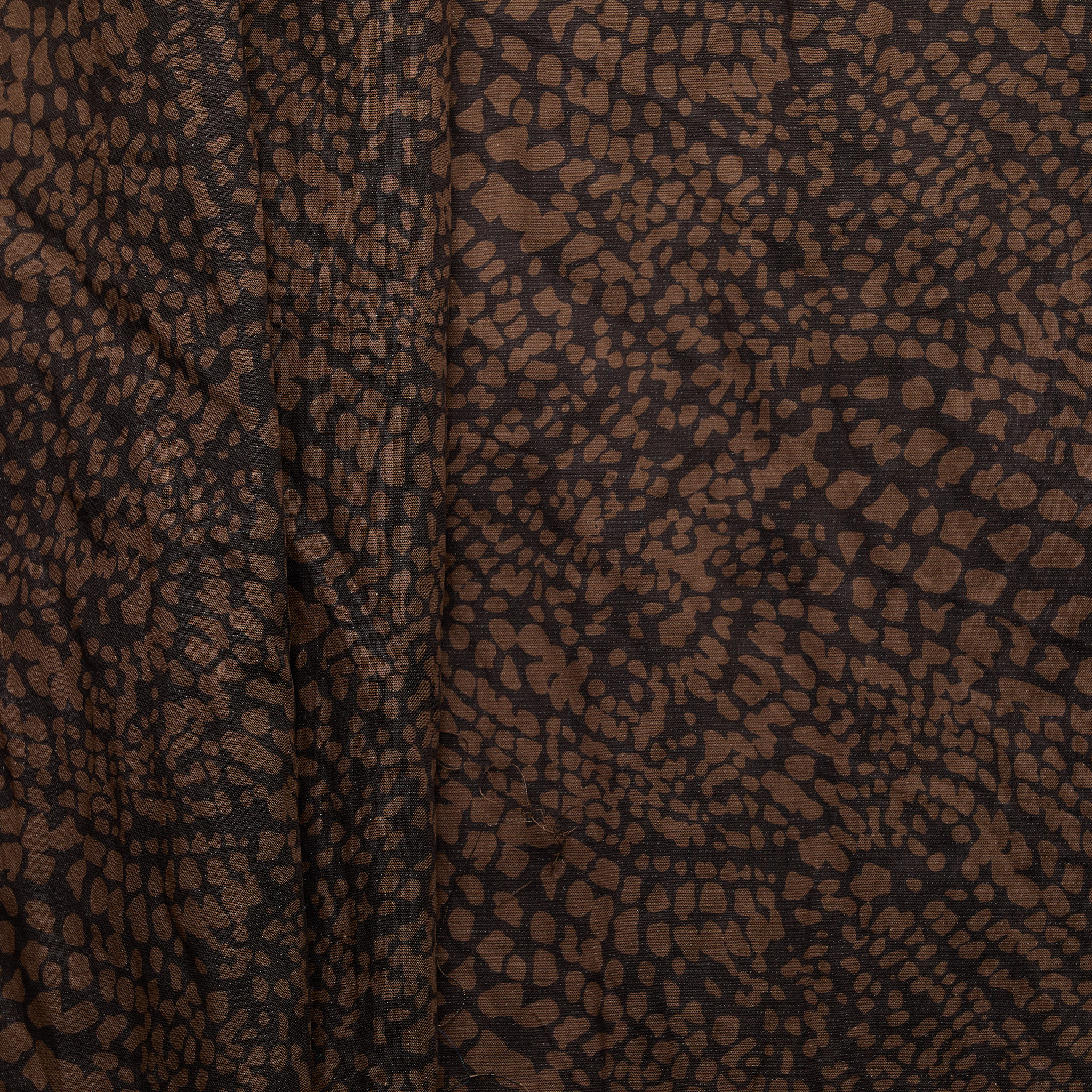 "Wild" Lightweight Cotton Crushable - Chocolate