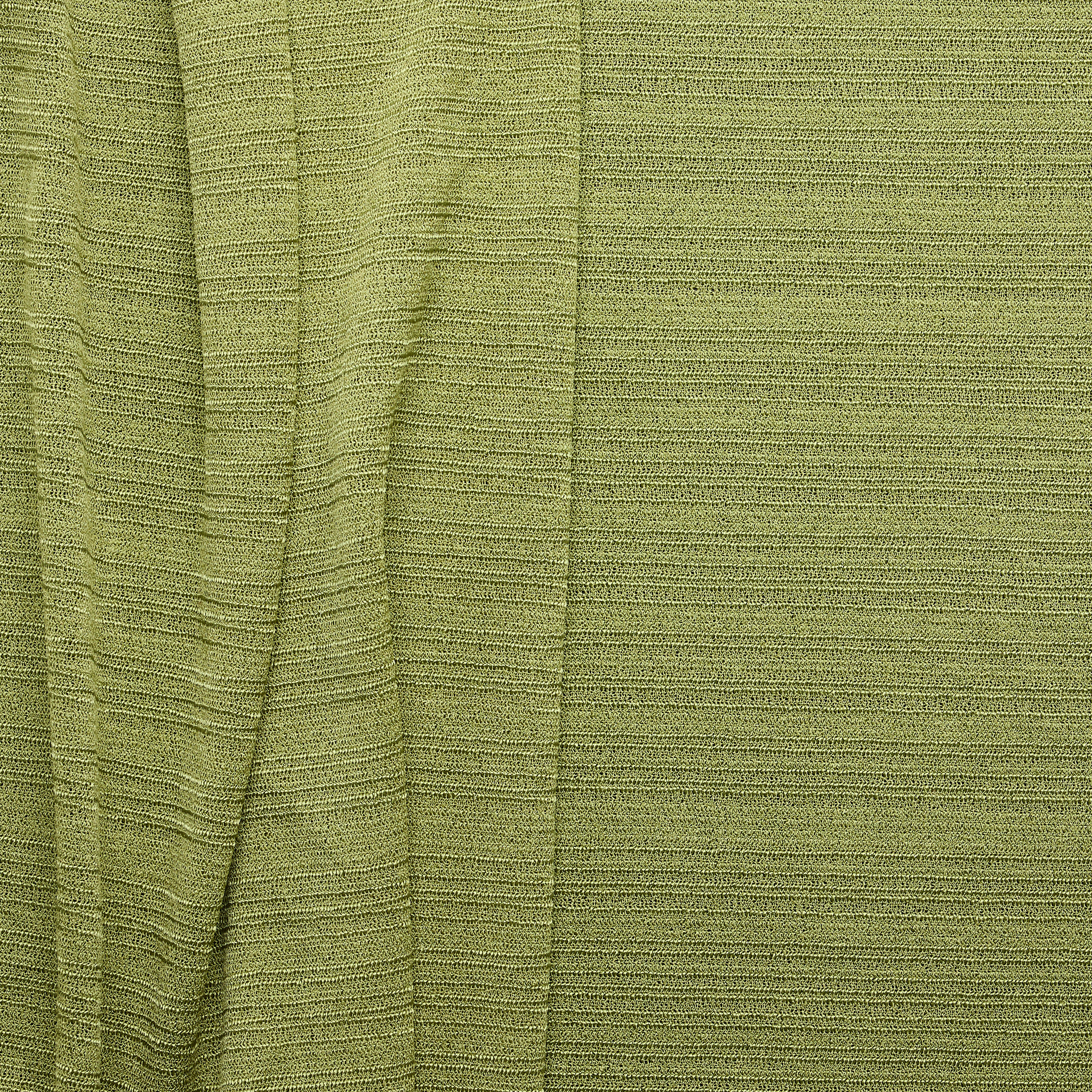 Cleo Polyester Viscose Slub Knit - Avocado