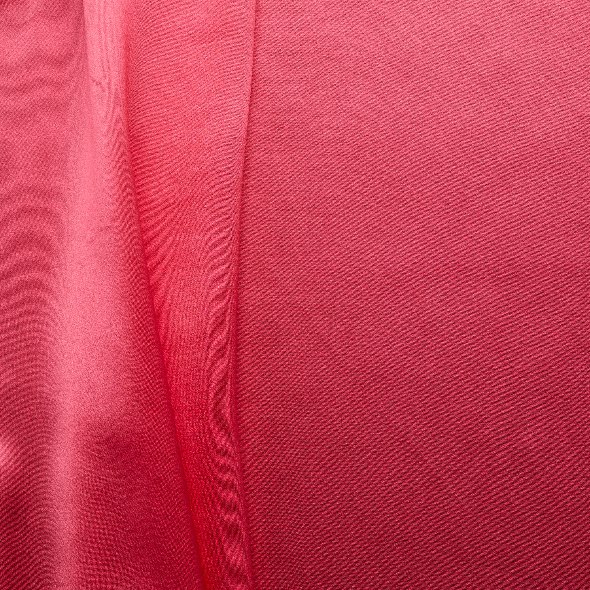 Silk Satin "Bibi" - Coral