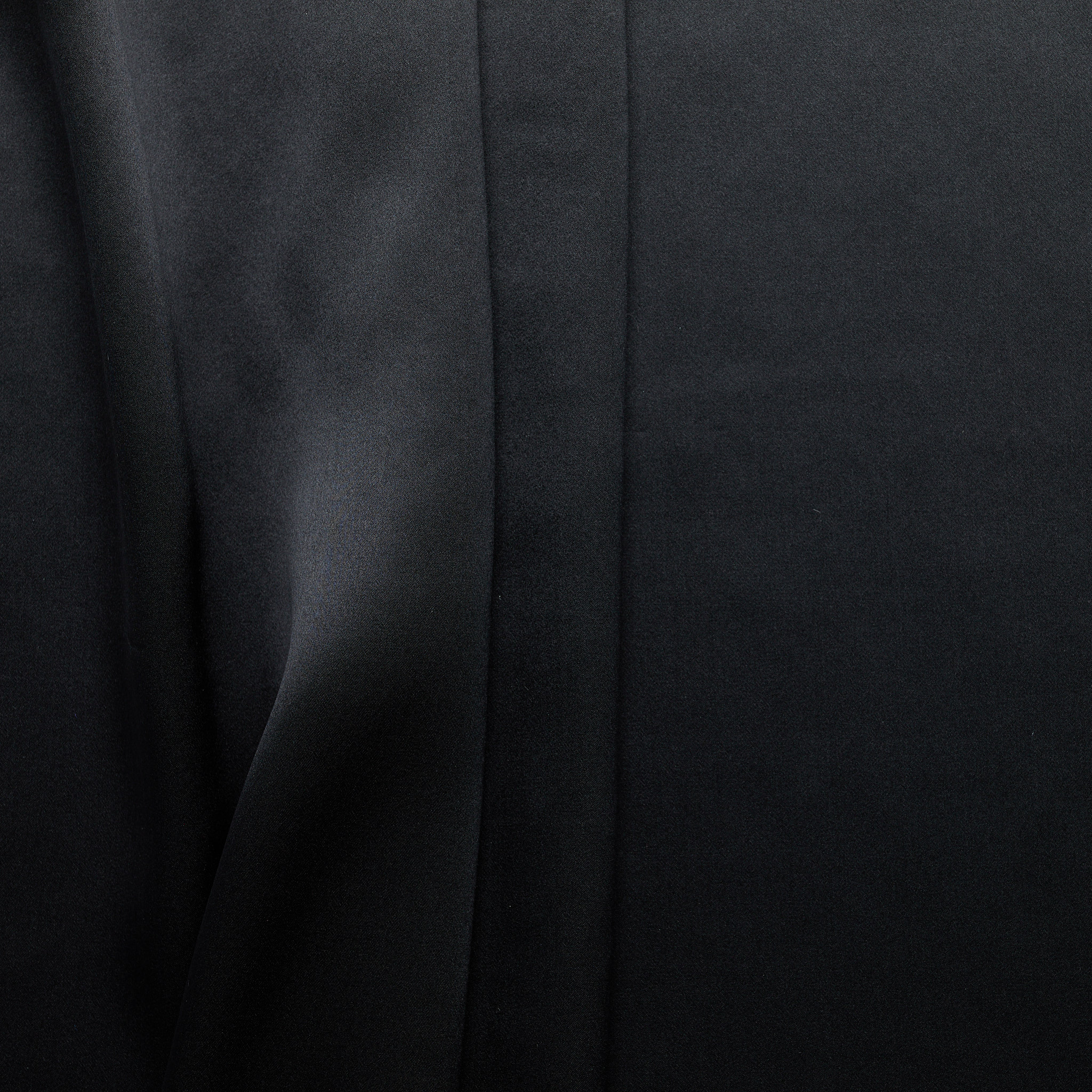 Silk Satin "Bibi" - Black