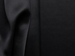 Silk Satin "Liv" - Black