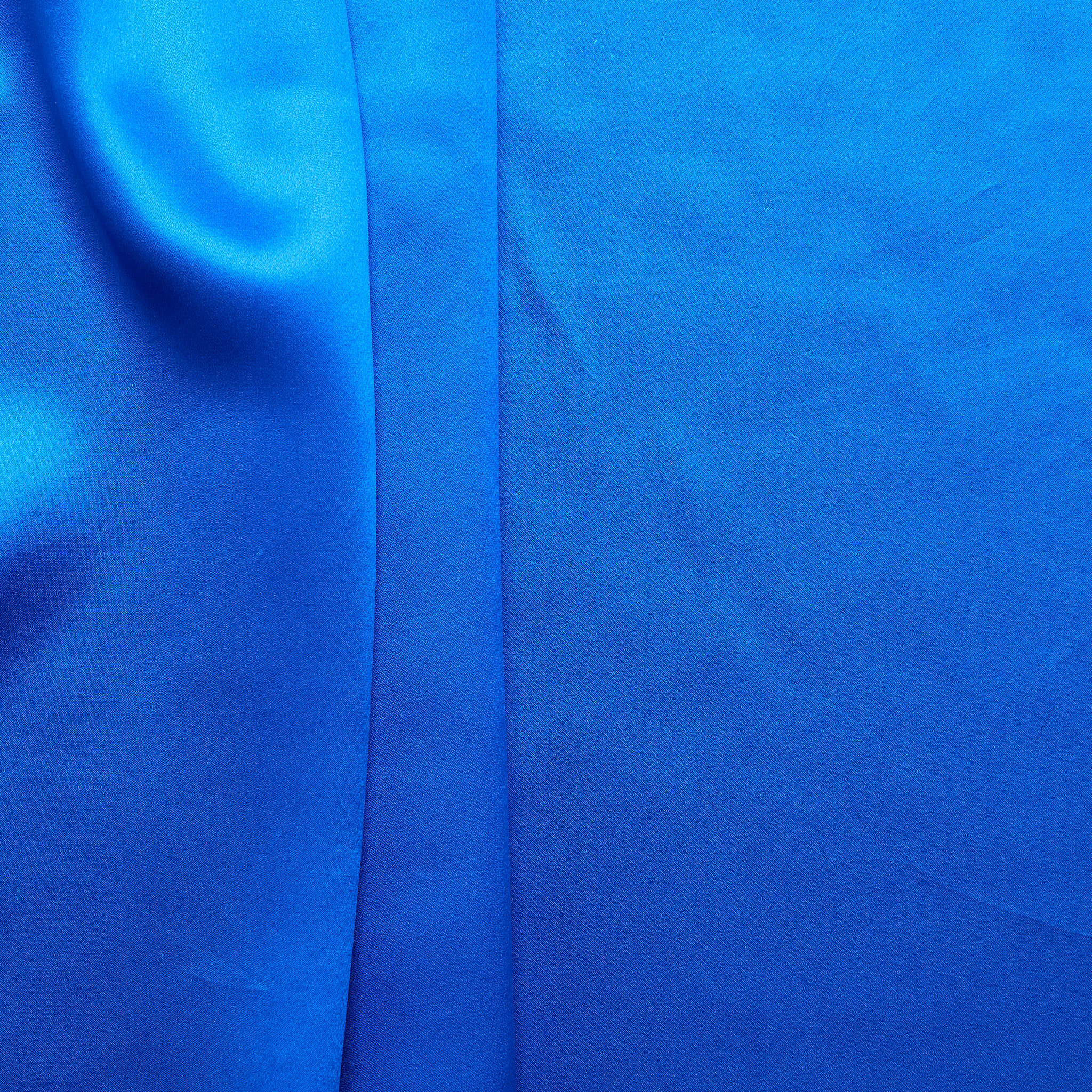 Silk Satin "Bibi" - Royal Blue