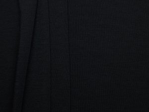 Merino Wool Interlock - Black