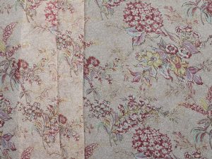 100% Silk Floral Chiffon - Soft Pink