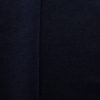 Navy brushed wool coating fabric, flat lay showing dense weave and soft surface texture