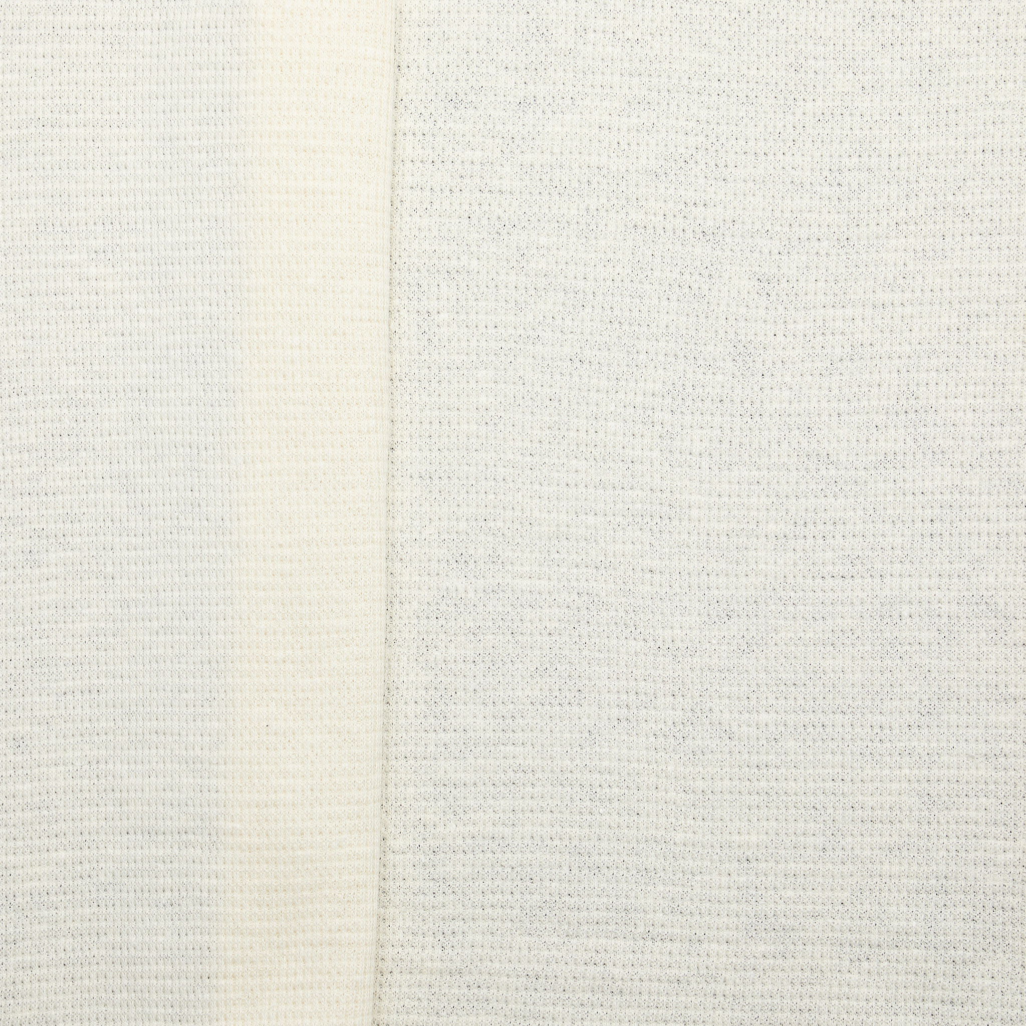 Hemp Organic Cotton Waffle Jersey - Cream