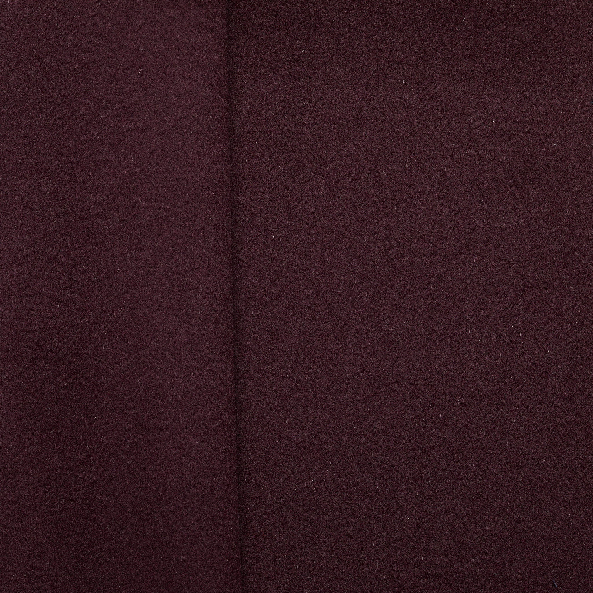 Brushed Australian Wool Coating - Mulberry